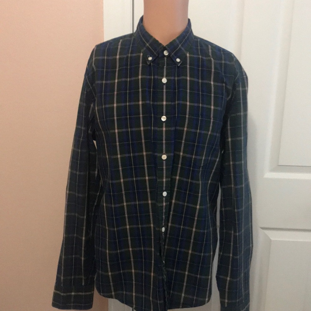 Plaid J.Crew men’s shirt